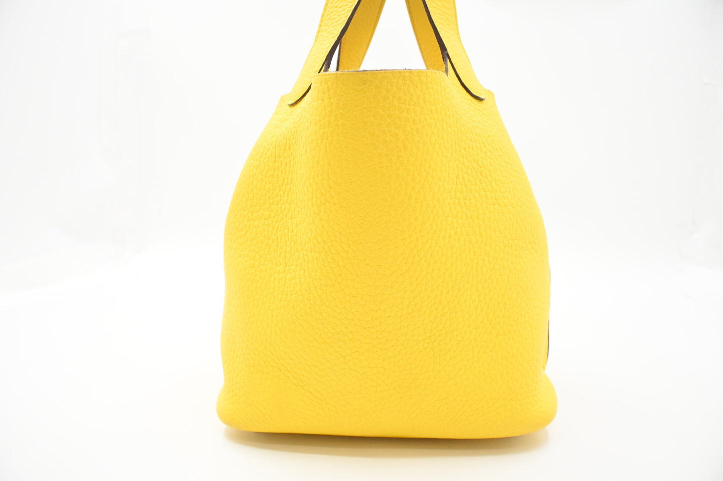 Hermes Picotin 18 in Limoncello Clemence Leather