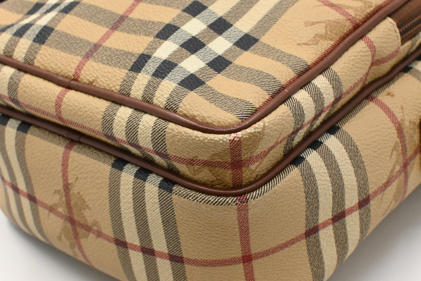 Burberry Crossbody in Check Canvas