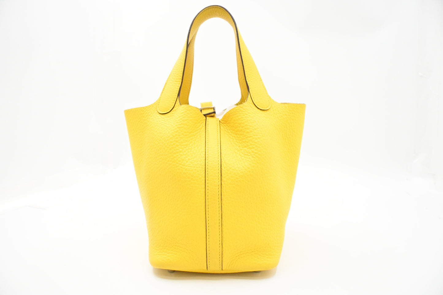 Hermes Picotin 18 in Limoncello Clemence Leather