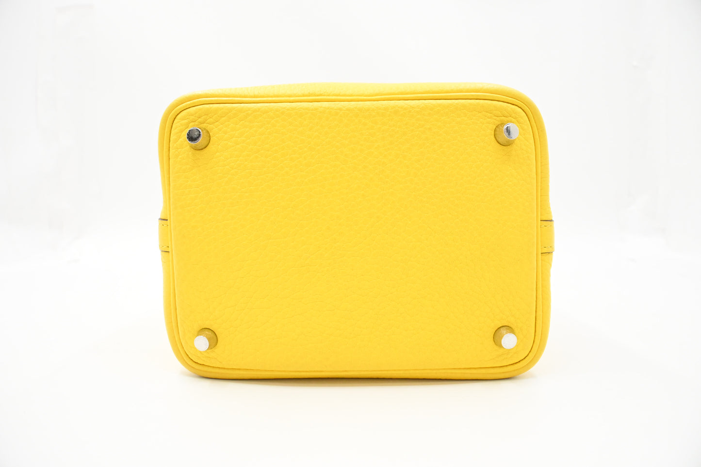 Hermes Picotin 18 in Limoncello Clemence Leather