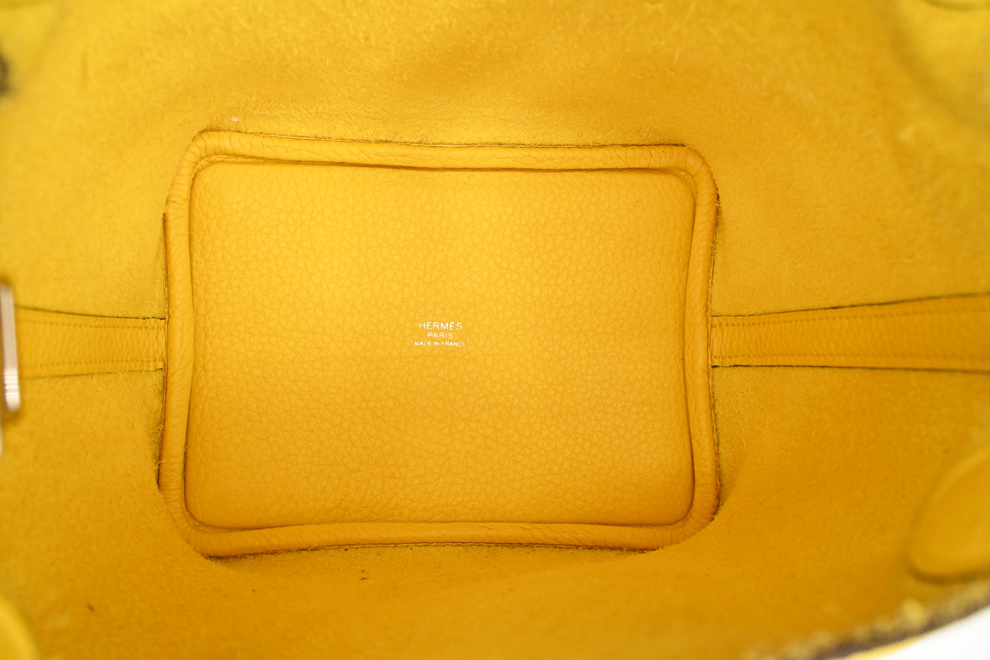 Hermes Picotin 18 in Limoncello Clemence Leather