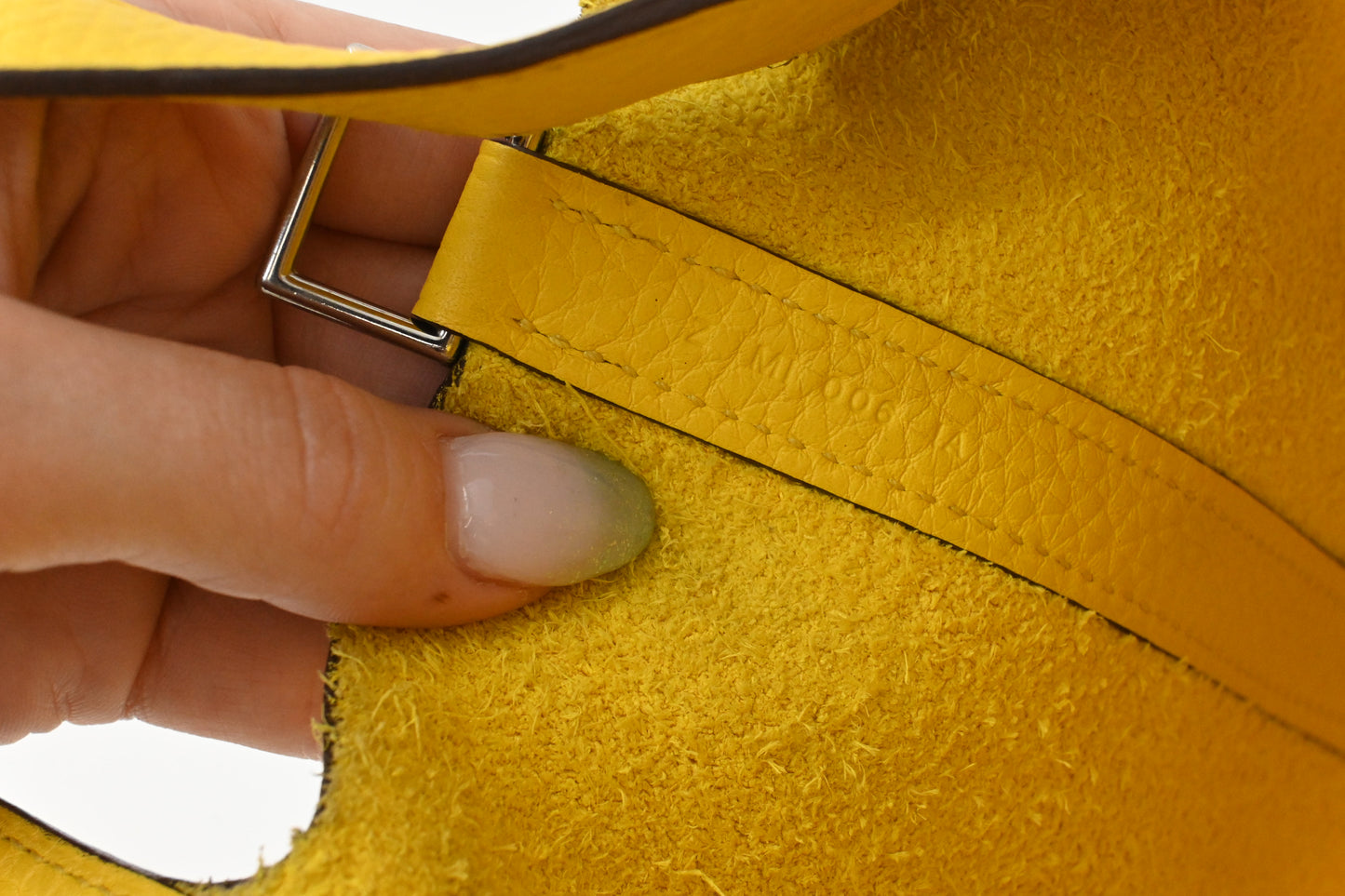 Hermes Picotin 18 in Limoncello Clemence Leather