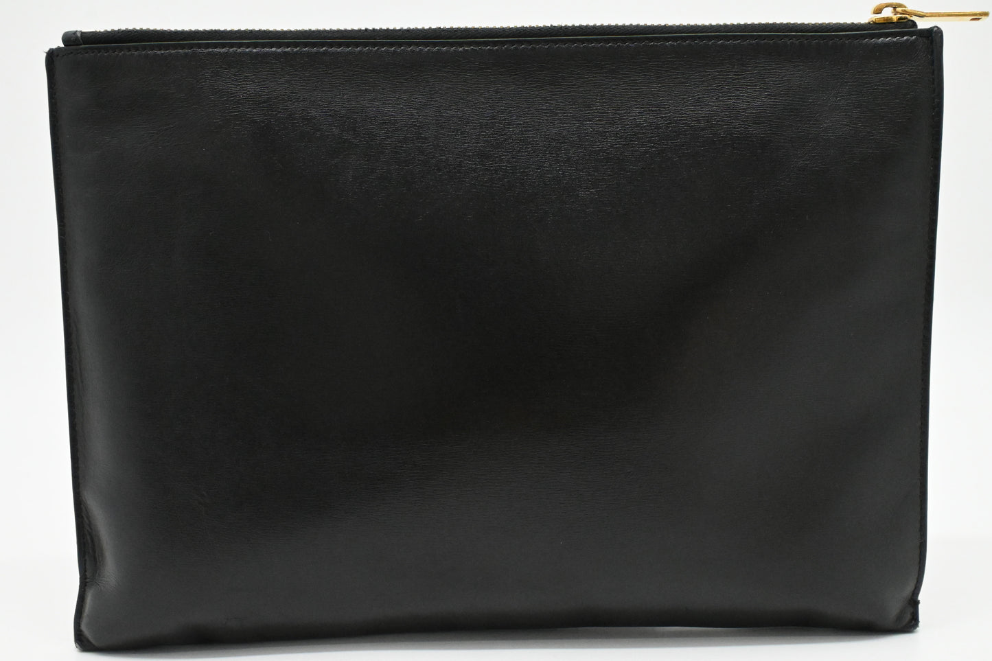 YSL Saint Laurent Clutch in Black Leather