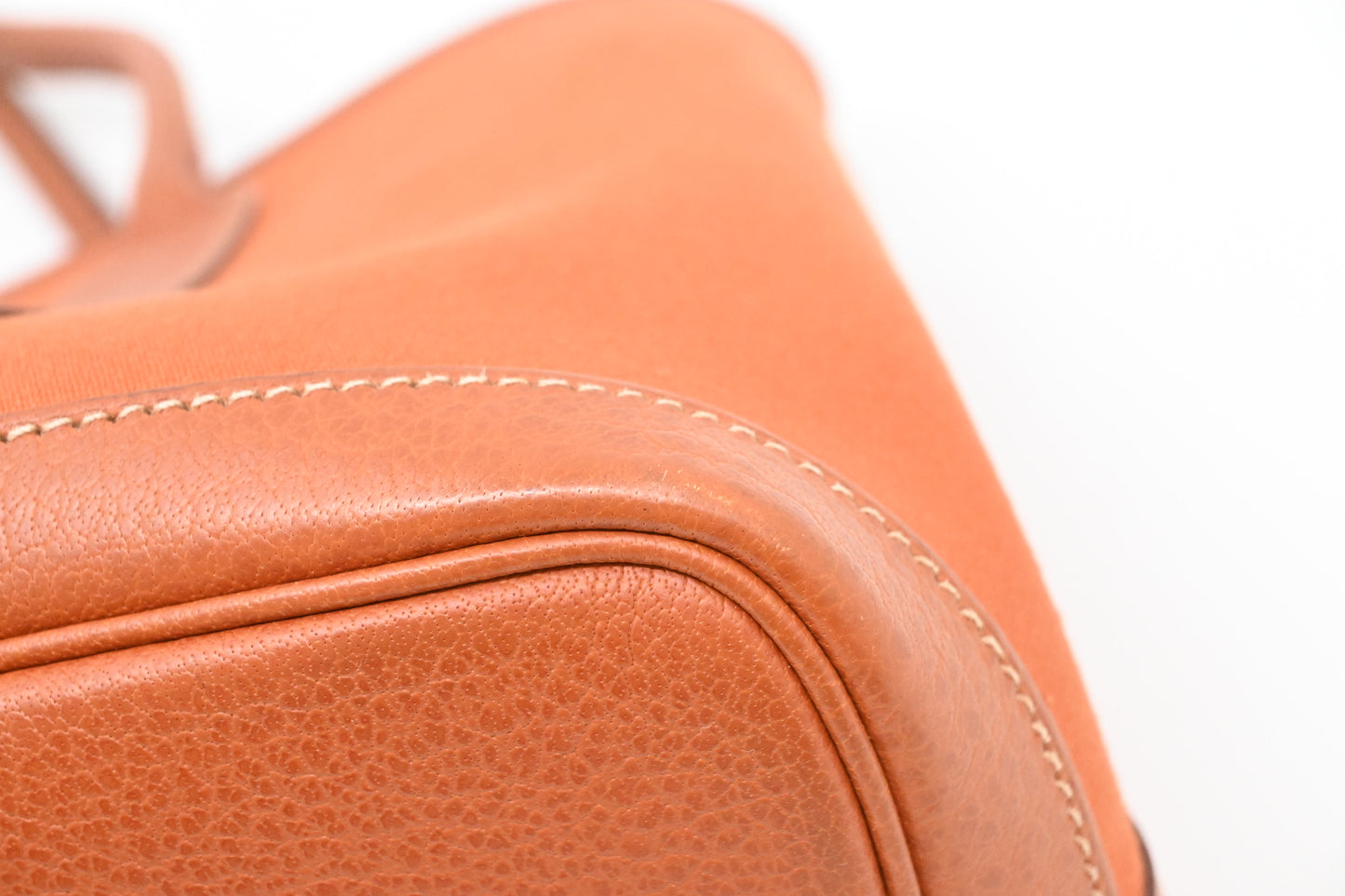 Hermes Garden Party 30 in Orange Canvas