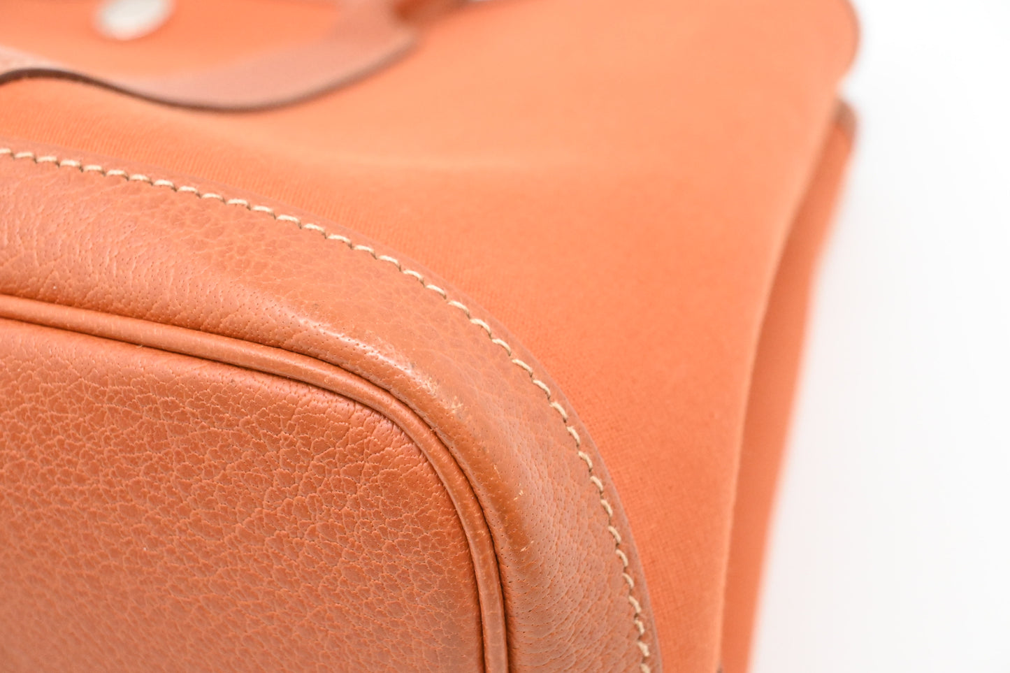 Hermes Garden Party 30 in Orange Canvas