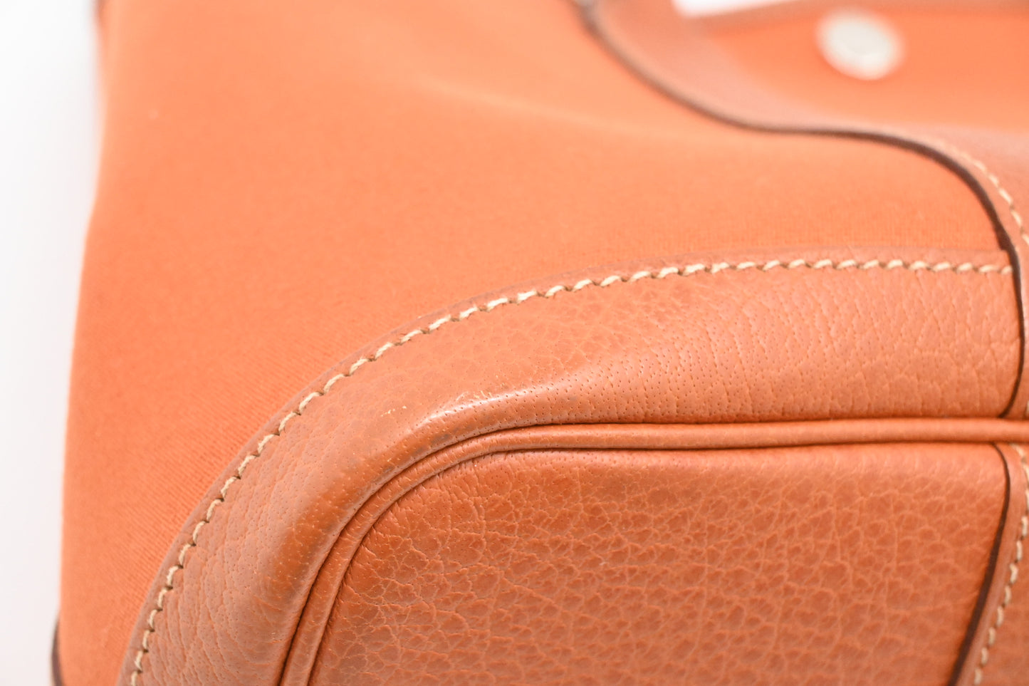 Hermes Garden Party 30 in Orange Canvas