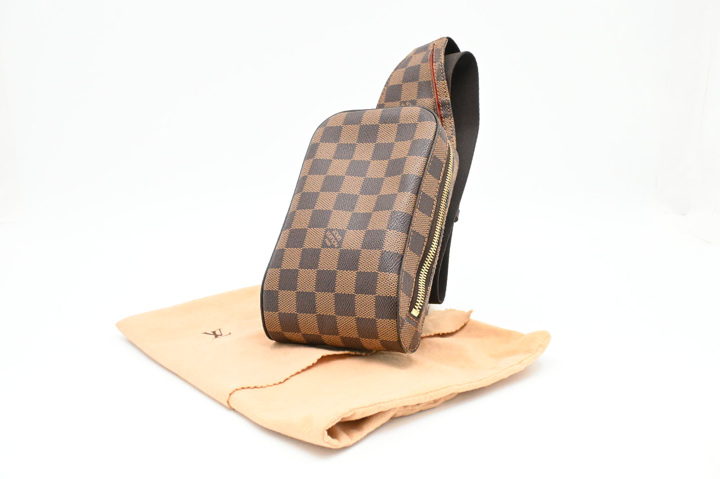 Louis Vuitton Geronimo in Damier Ebene Canvas