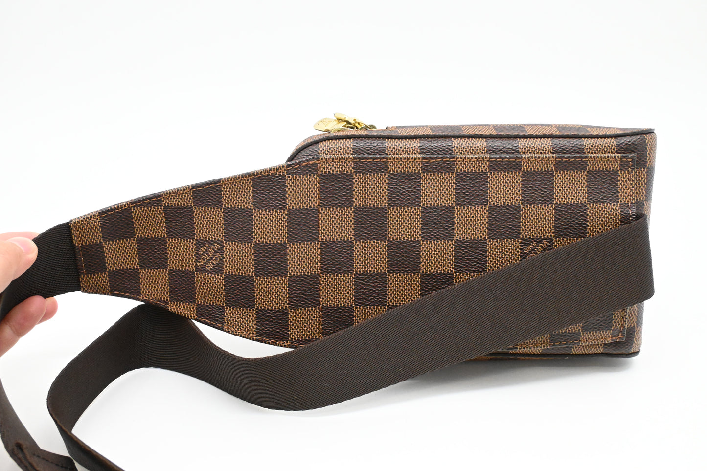 Louis Vuitton Geronimo in Damier Ebene Canvas