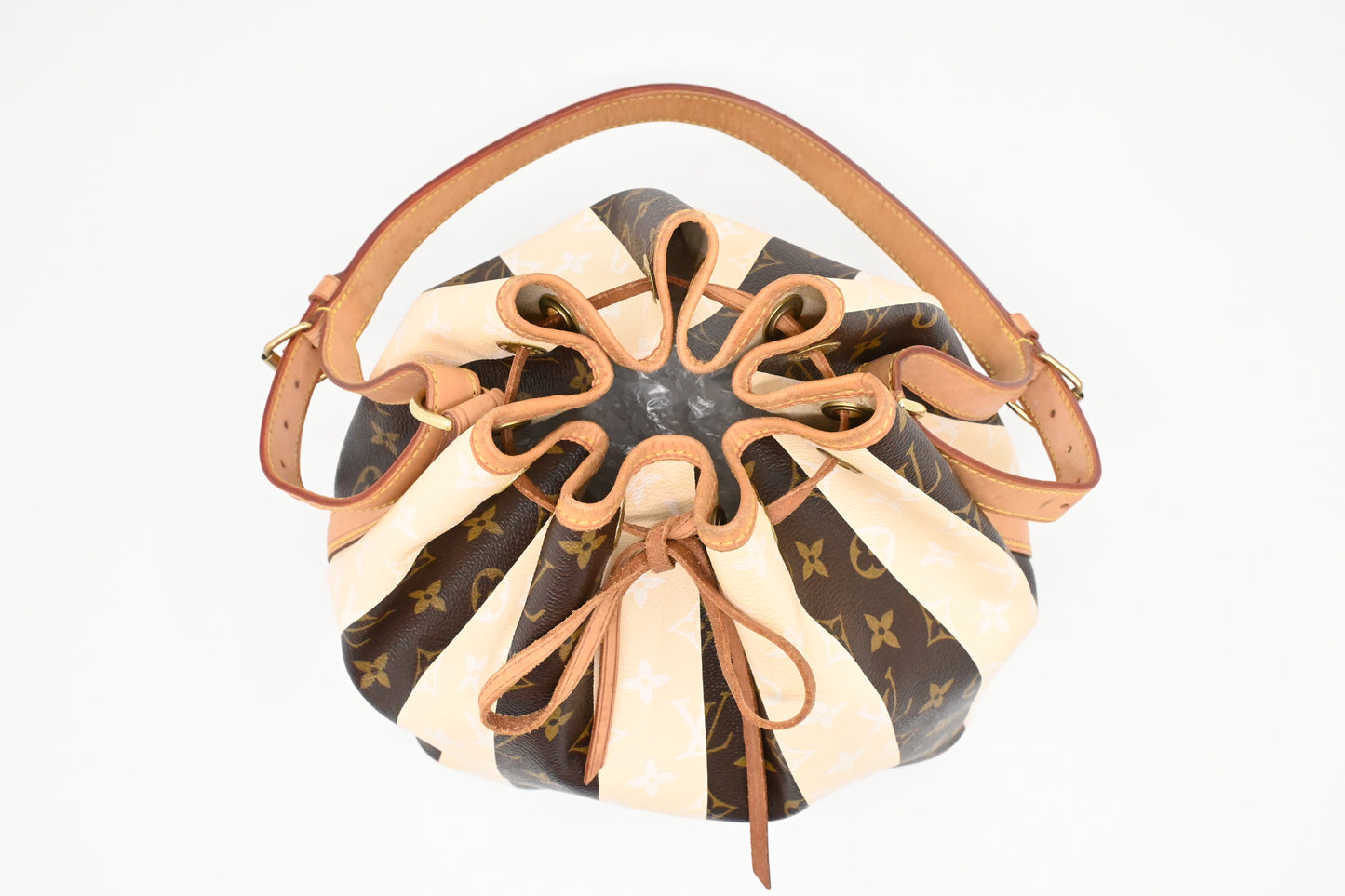 Louis Vuitton Petit Noe in Rayures Monogram Canvas