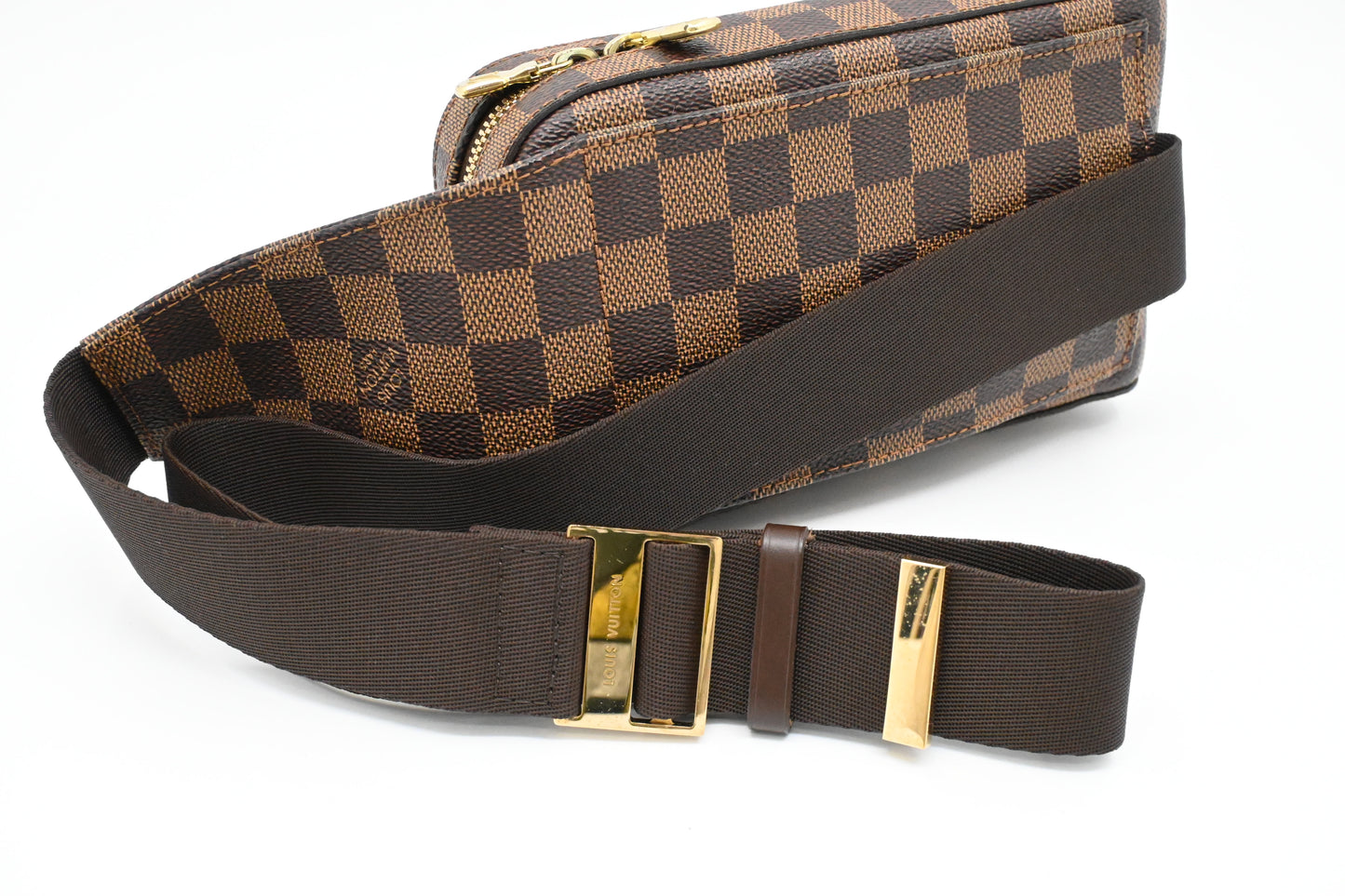 Louis Vuitton Geronimo in Damier Ebene Canvas