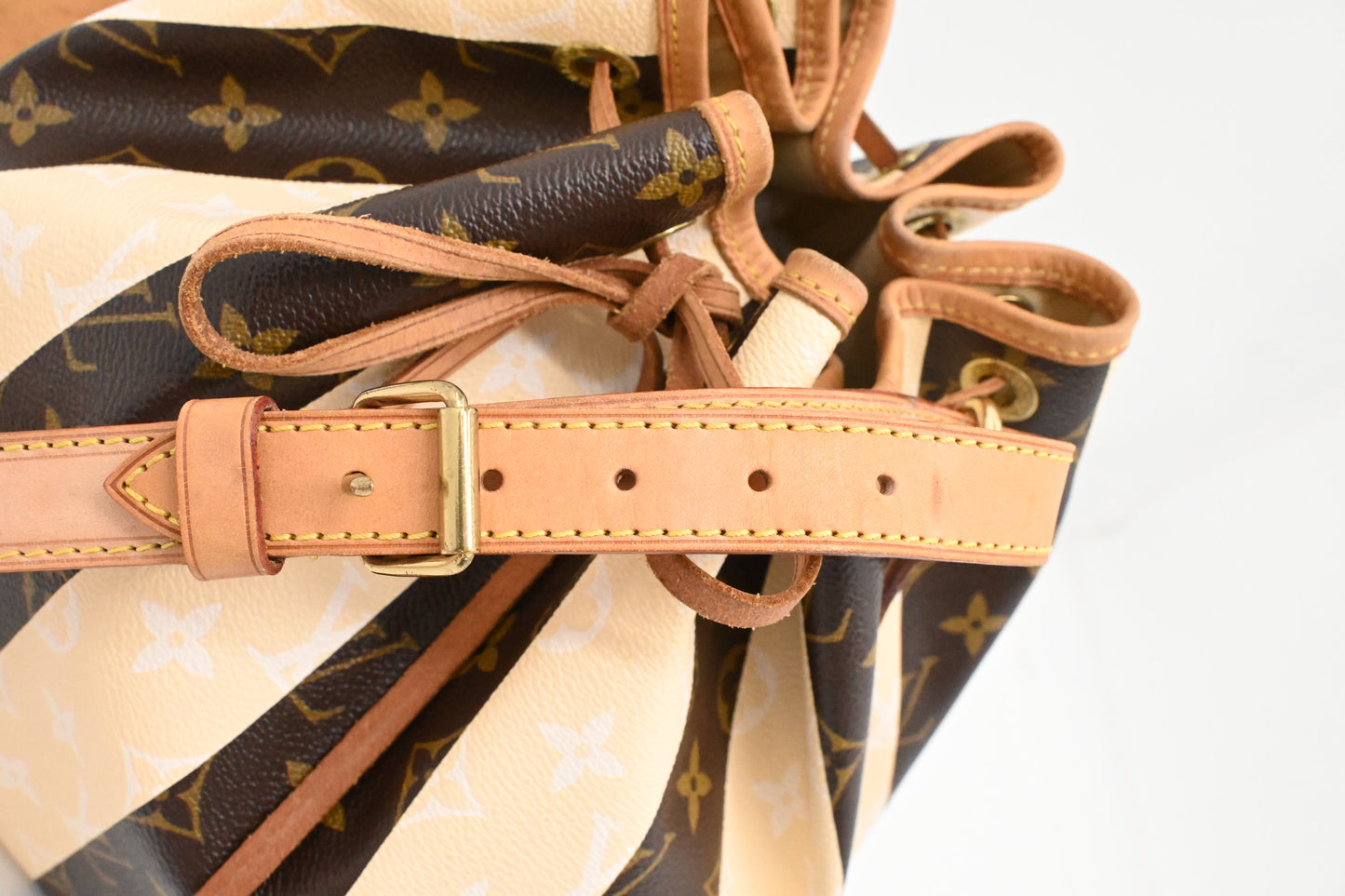 Louis Vuitton Petit Noe in Rayures Monogram Canvas