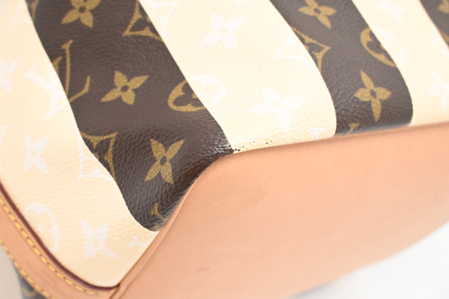 Louis Vuitton Petit Noe in Rayures Monogram Canvas