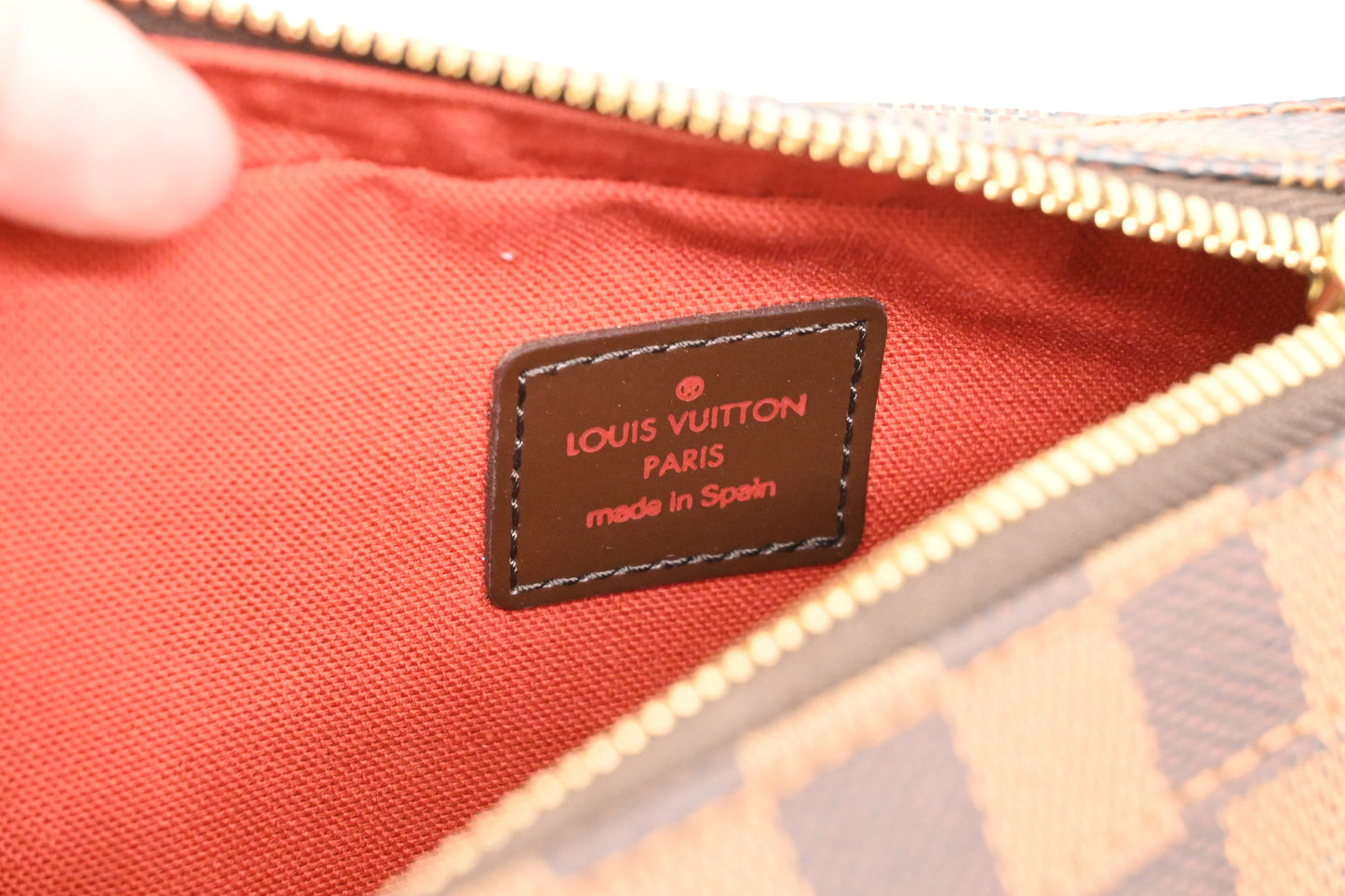 Louis Vuitton Geronimo in Damier Ebene Canvas