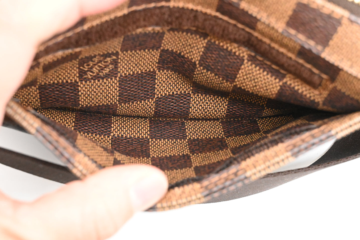 Louis Vuitton Geronimo in Damier Ebene Canvas