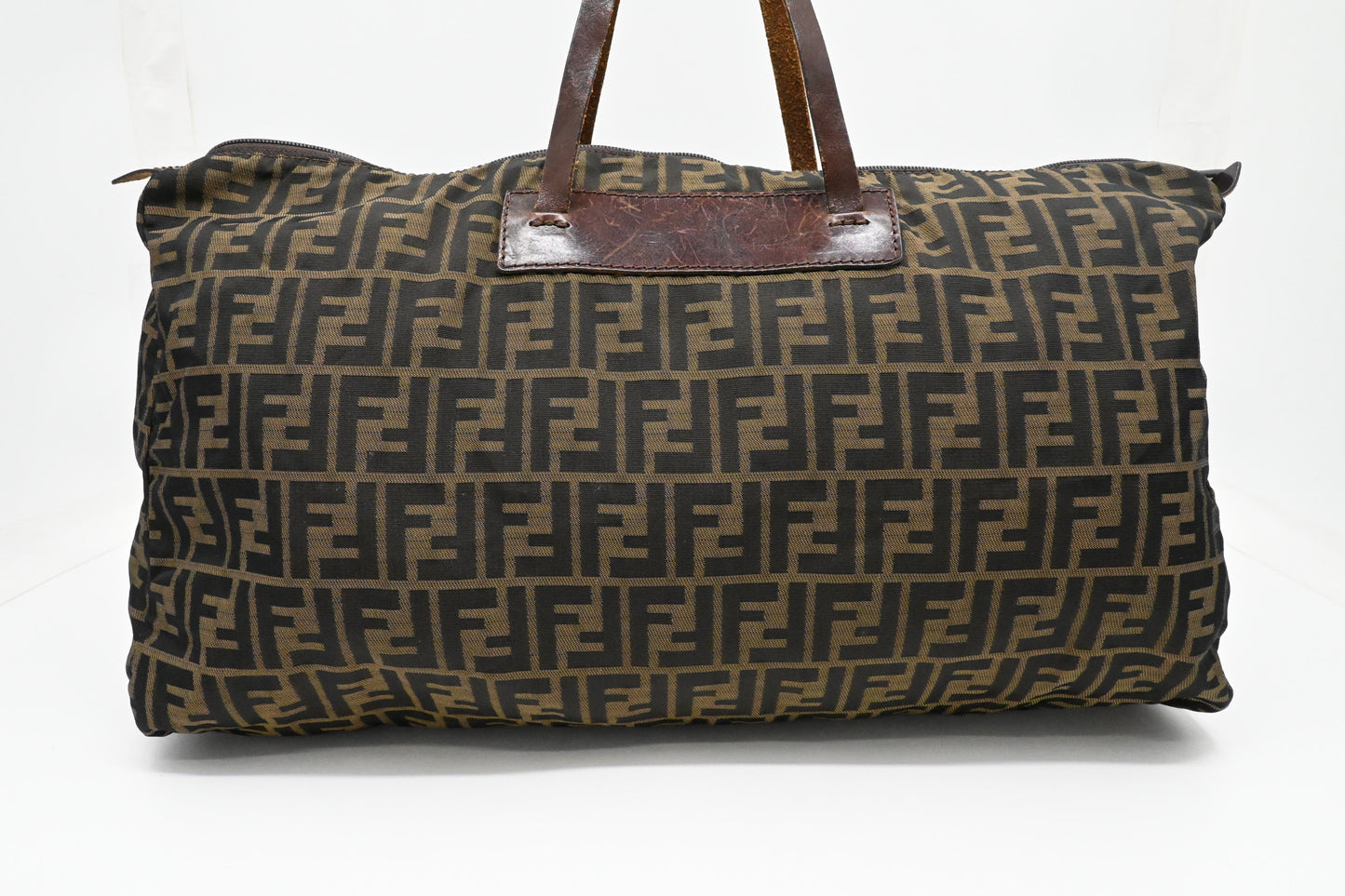 Fendi Foldable Duffle Bag in Zucca Canvas