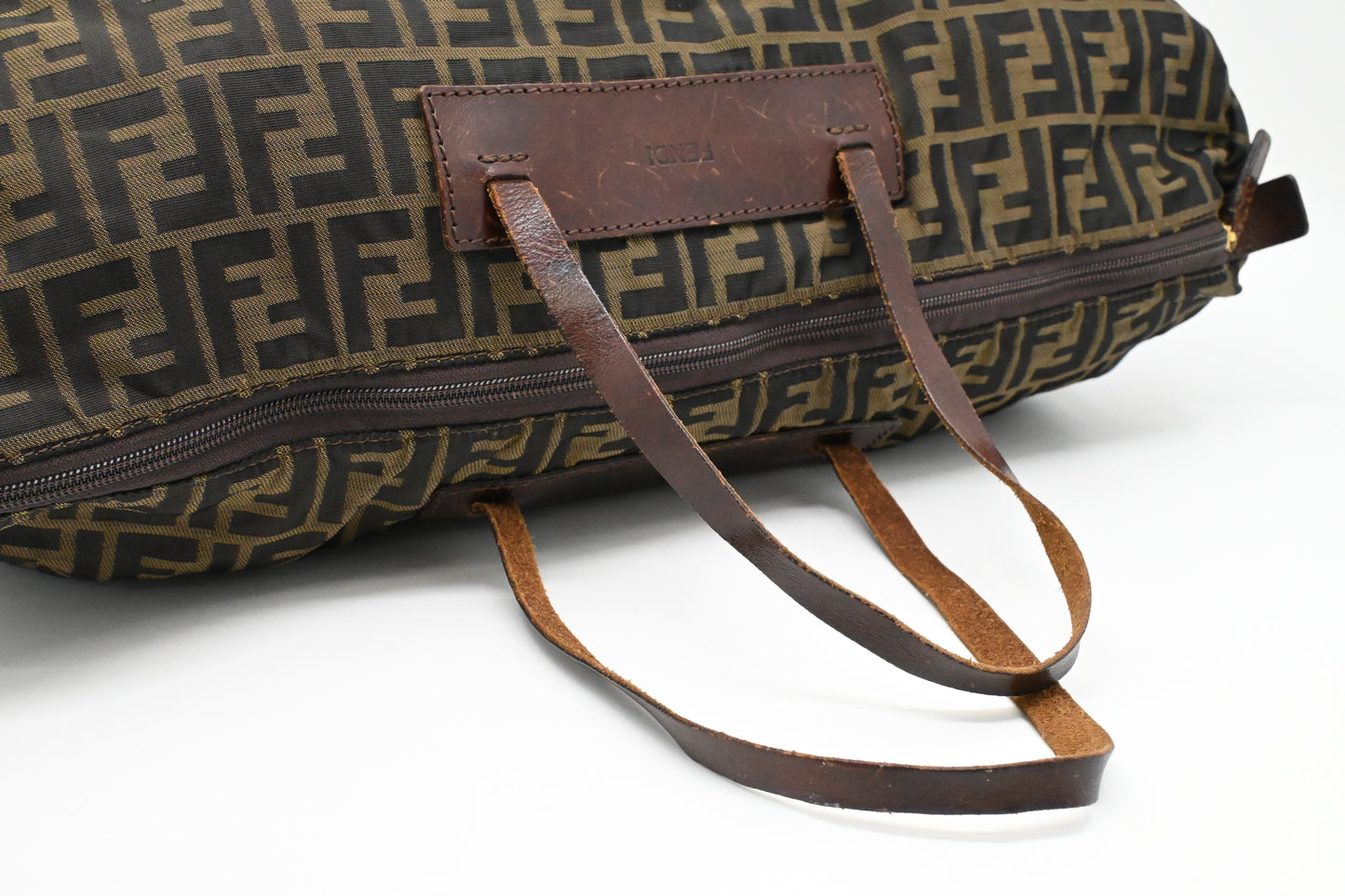 Fendi Foldable Duffle Bag in Zucca Canvas