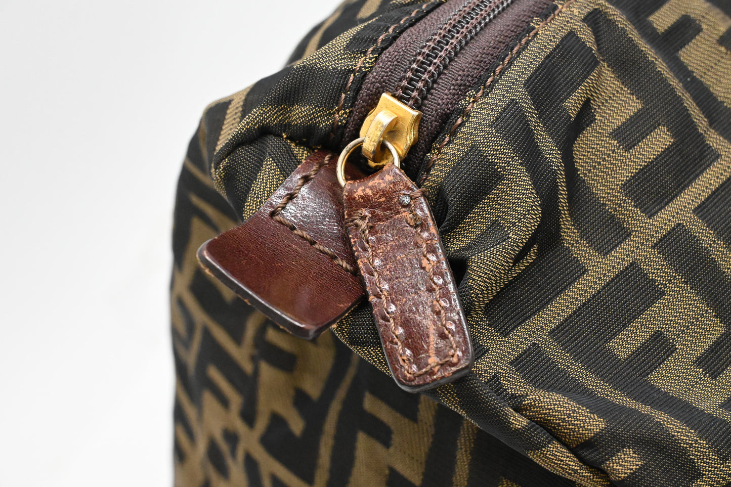 Fendi Foldable Duffle Bag in Zucca Canvas