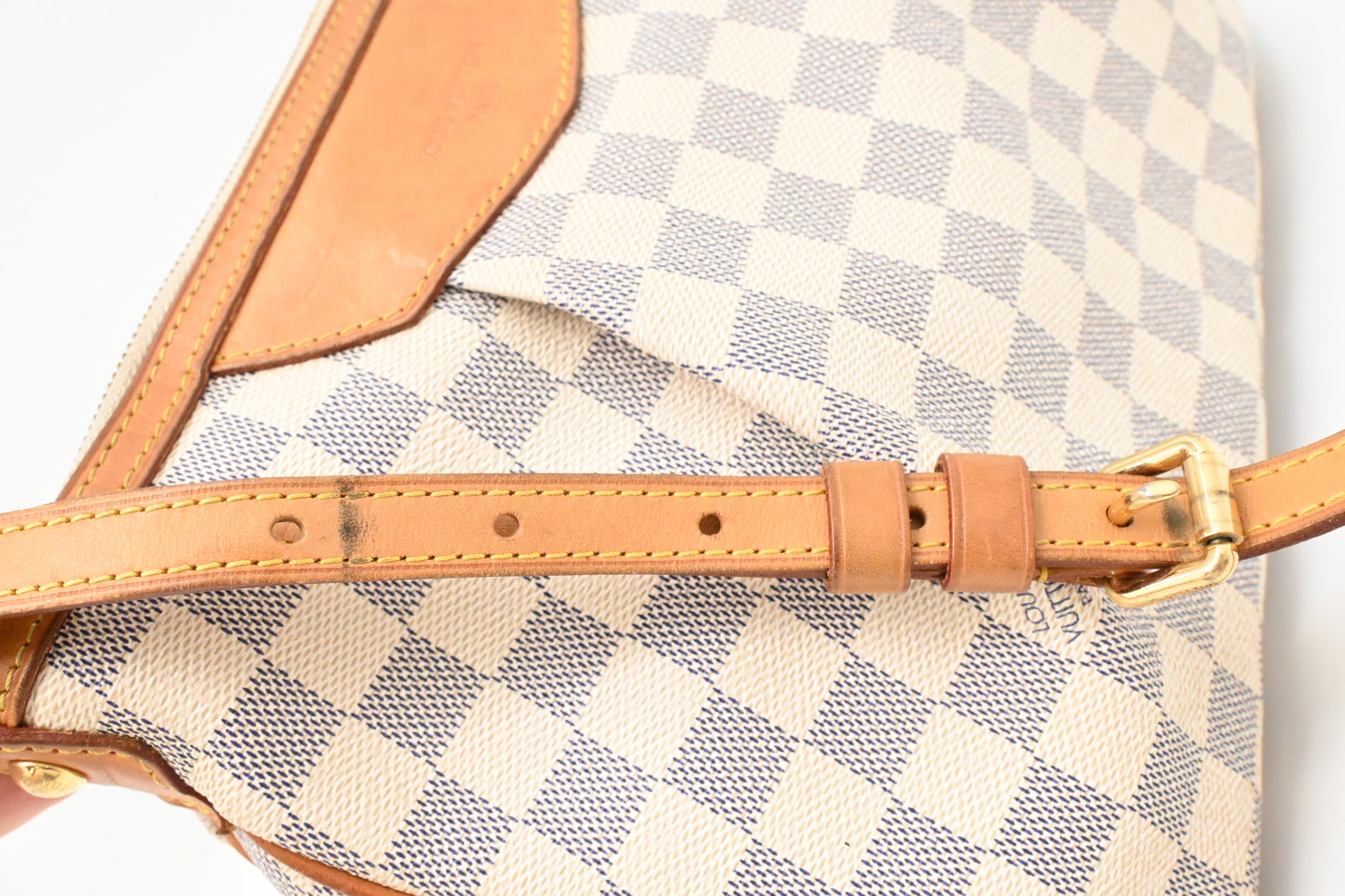 Louis Vuitton Siracusa PM in Damier Azur Canvas