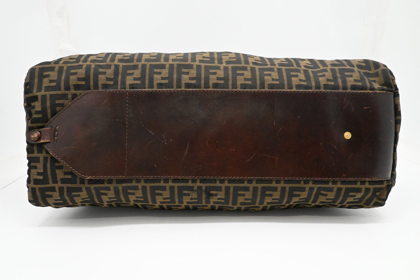 Fendi Foldable Duffle Bag in Zucca Canvas