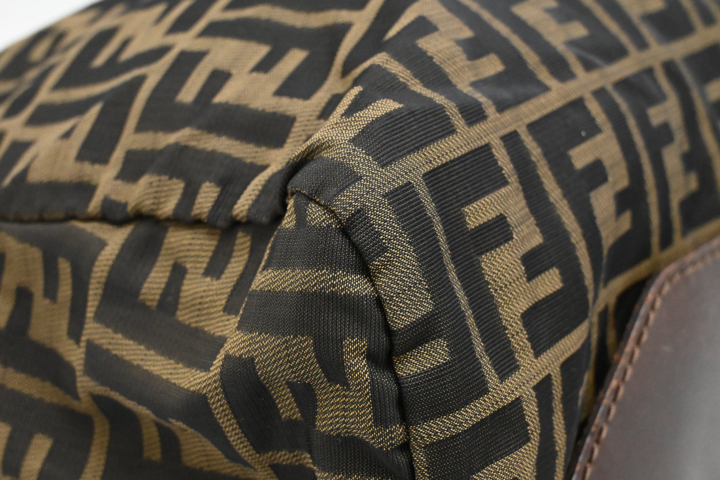 Fendi Foldable Duffle Bag in Zucca Canvas