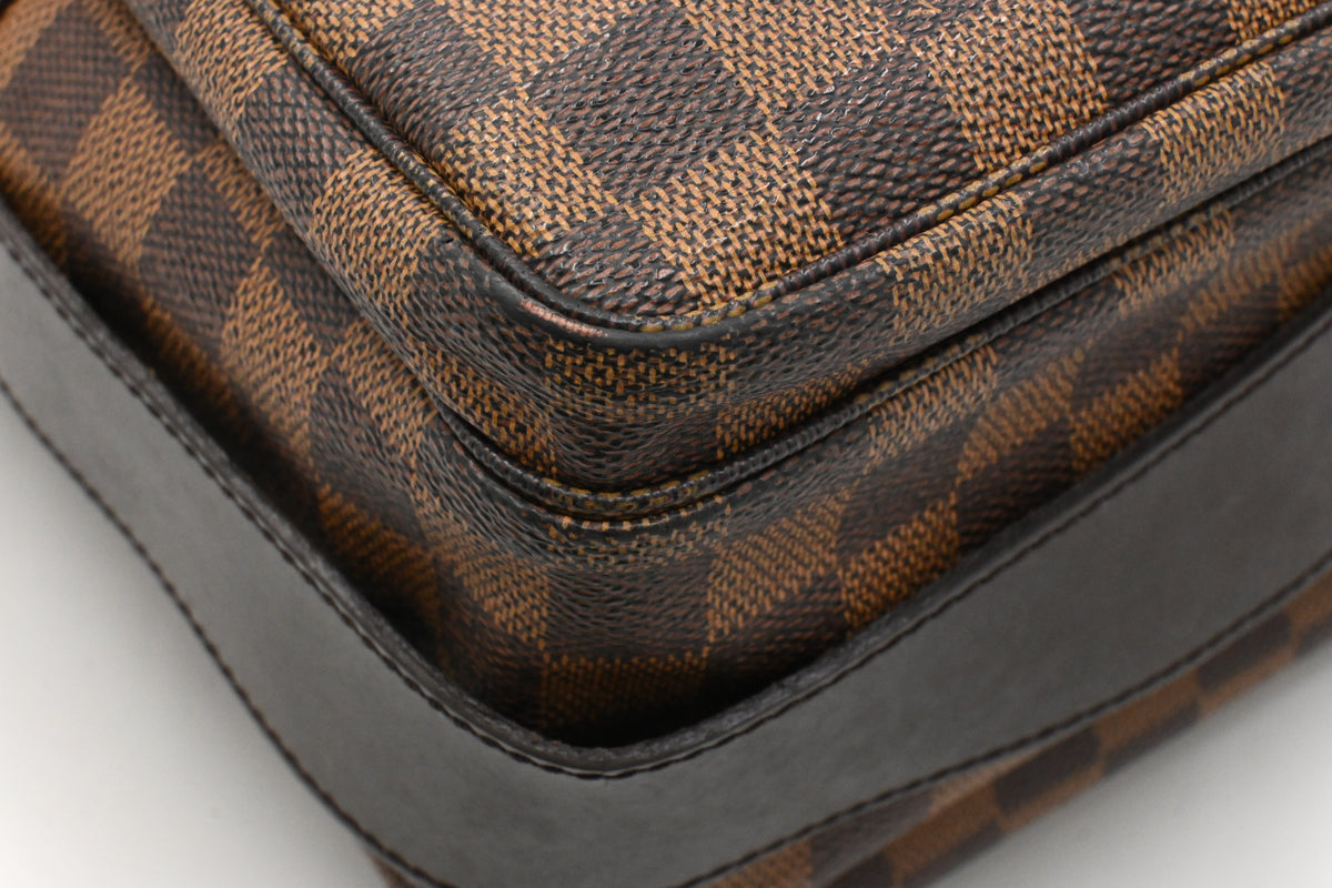 Louis Vuitton Naviglio in Damier Ebene Canvas