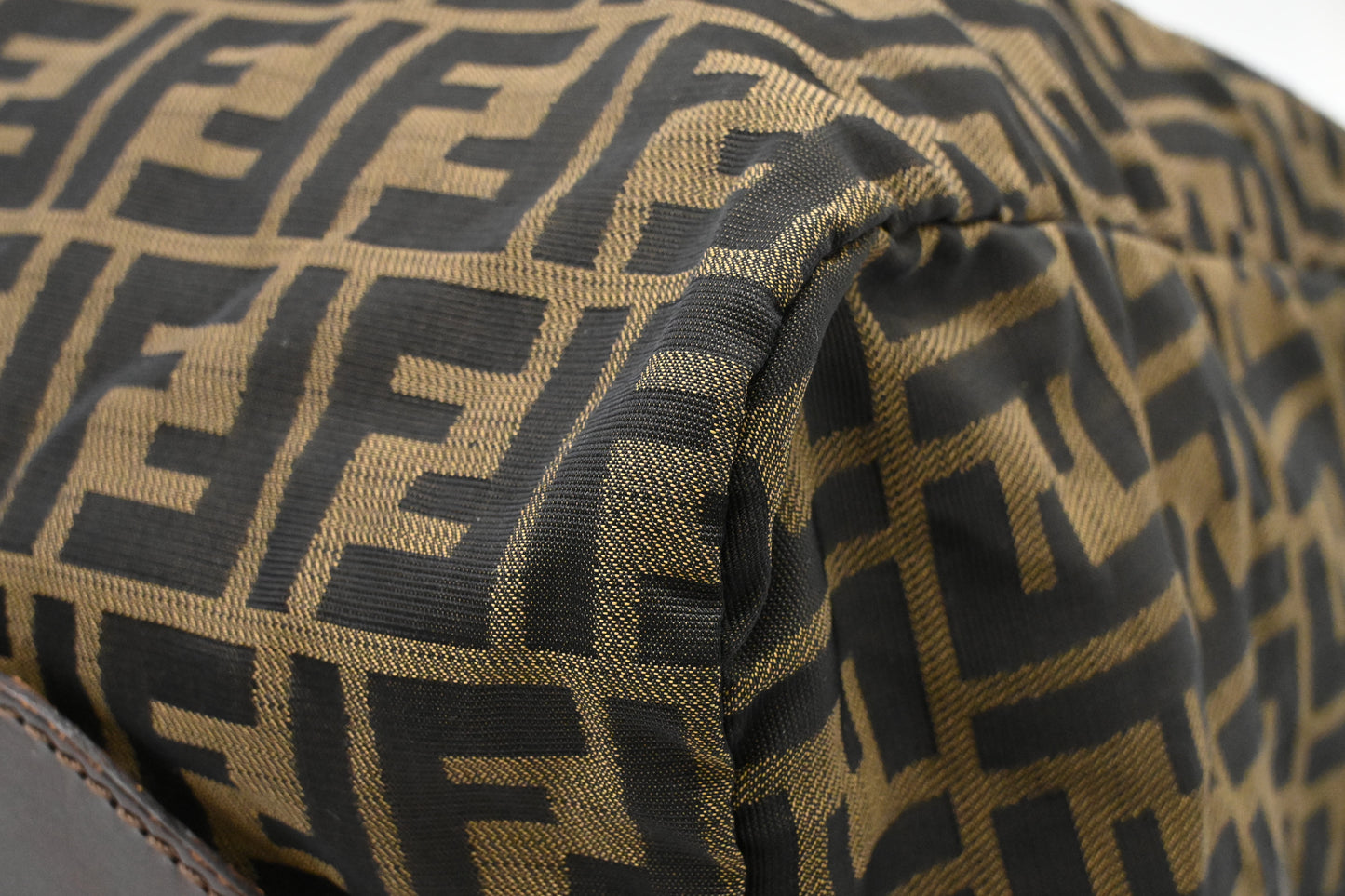 Fendi Foldable Duffle Bag in Zucca Canvas