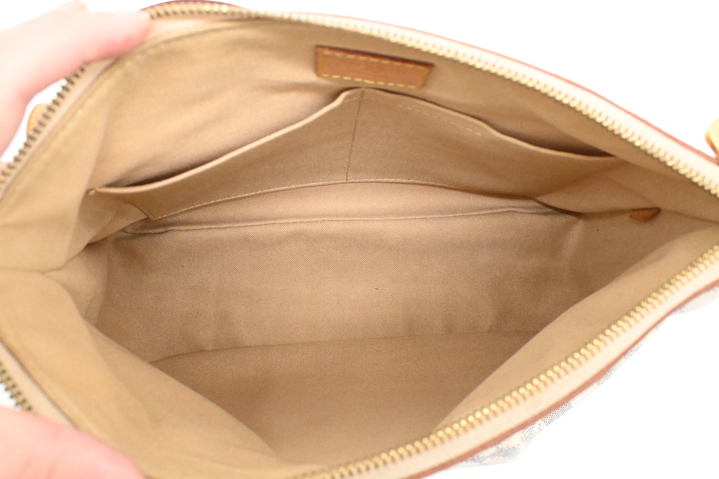 Louis Vuitton Siracusa PM in Damier Azur Canvas