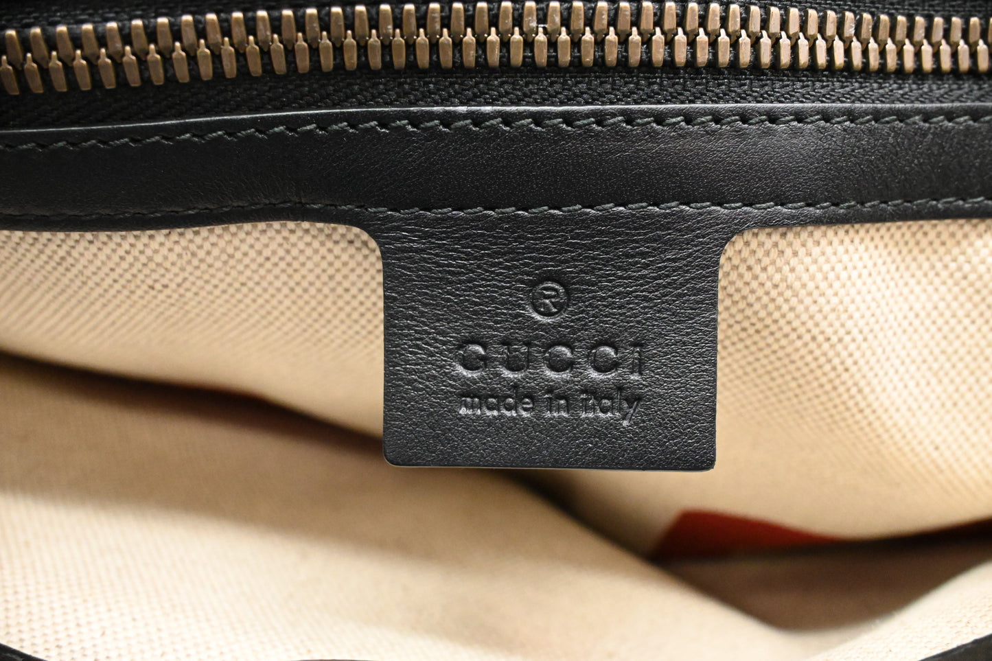 Gucci King Snake Tote in GG Supreme Canvas