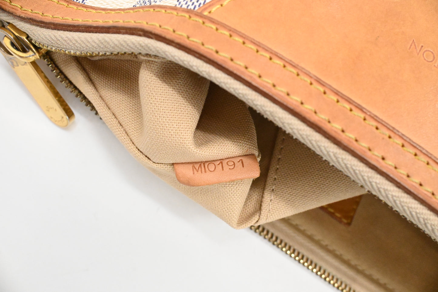 Louis Vuitton Siracusa PM in Damier Azur Canvas