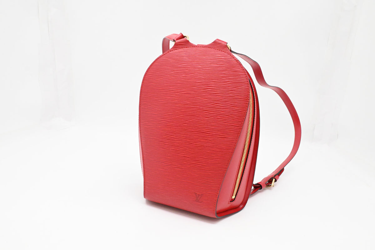 Louis Vuitton Mabillon in Red Epi Leather