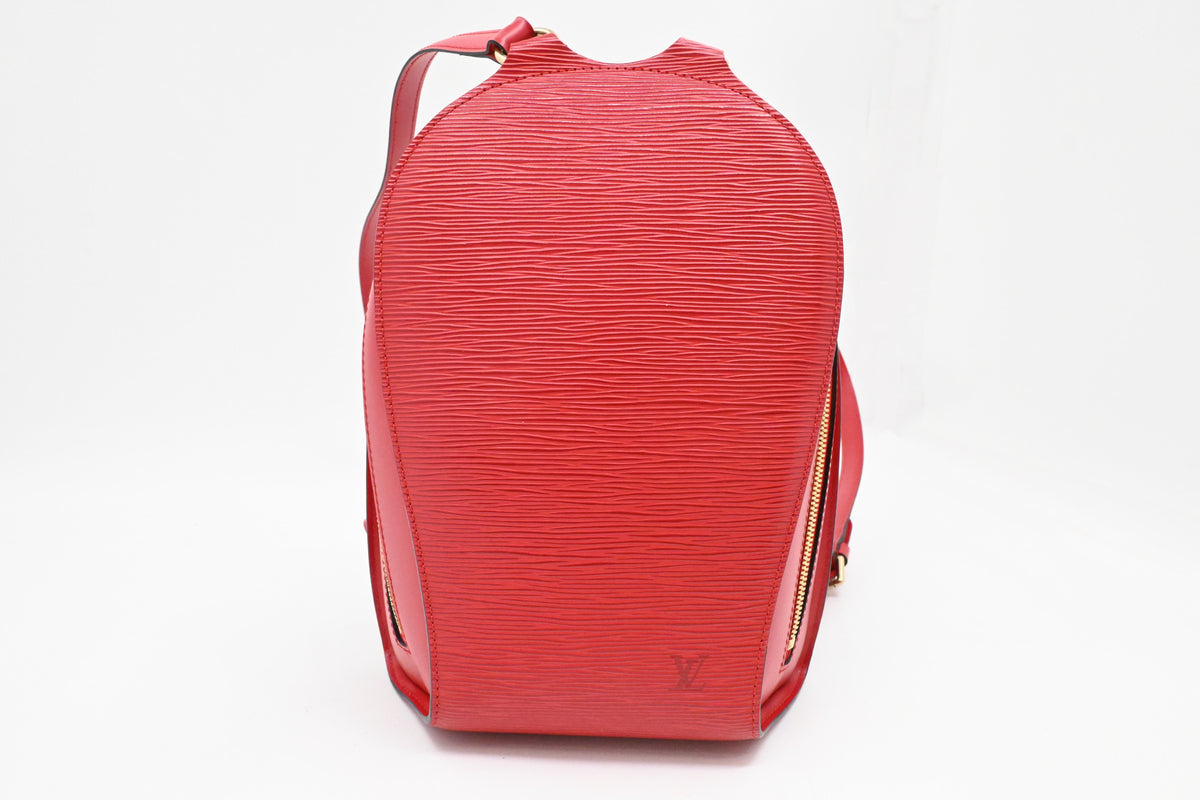 Louis Vuitton Mabillon in Red Epi Leather