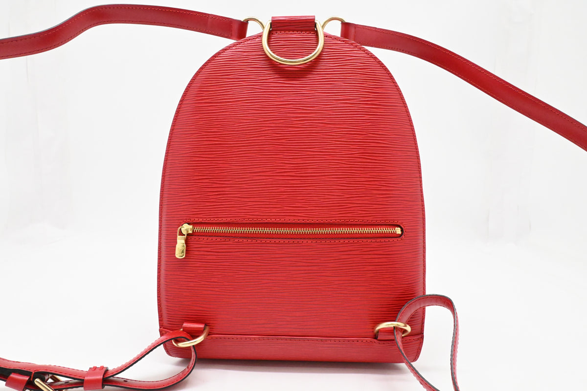 Louis Vuitton Mabillon in Red Epi Leather