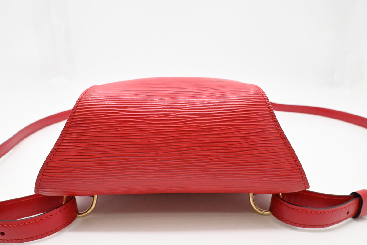Louis Vuitton Mabillon in Red Epi Leather