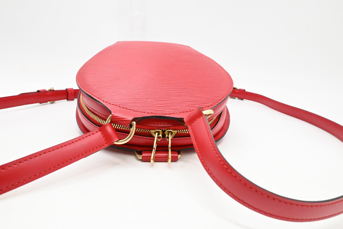 Louis Vuitton Mabillon in Red Epi Leather