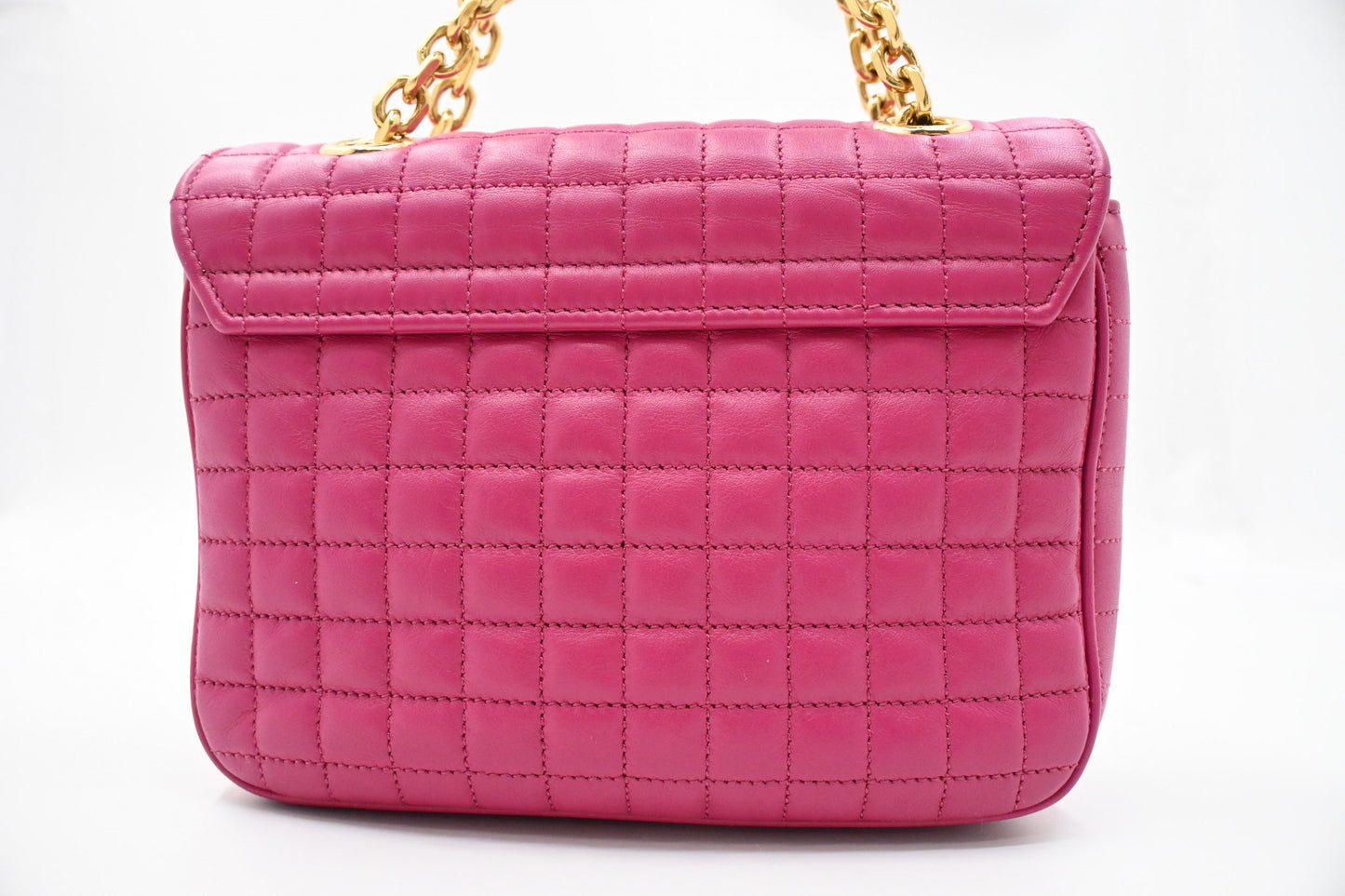 Celine Small C Bag in Pink Leather