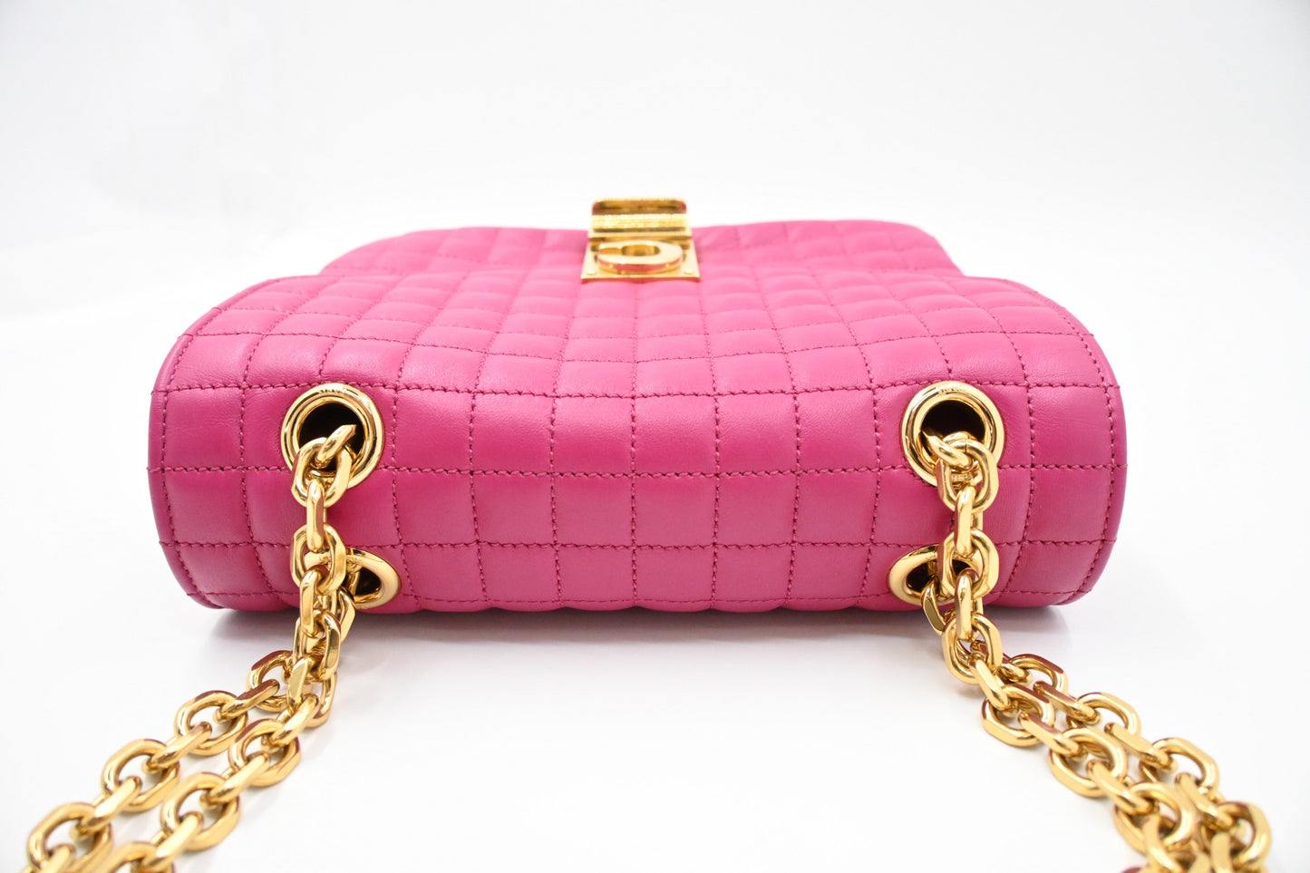 Celine Small C Bag in Pink Leather