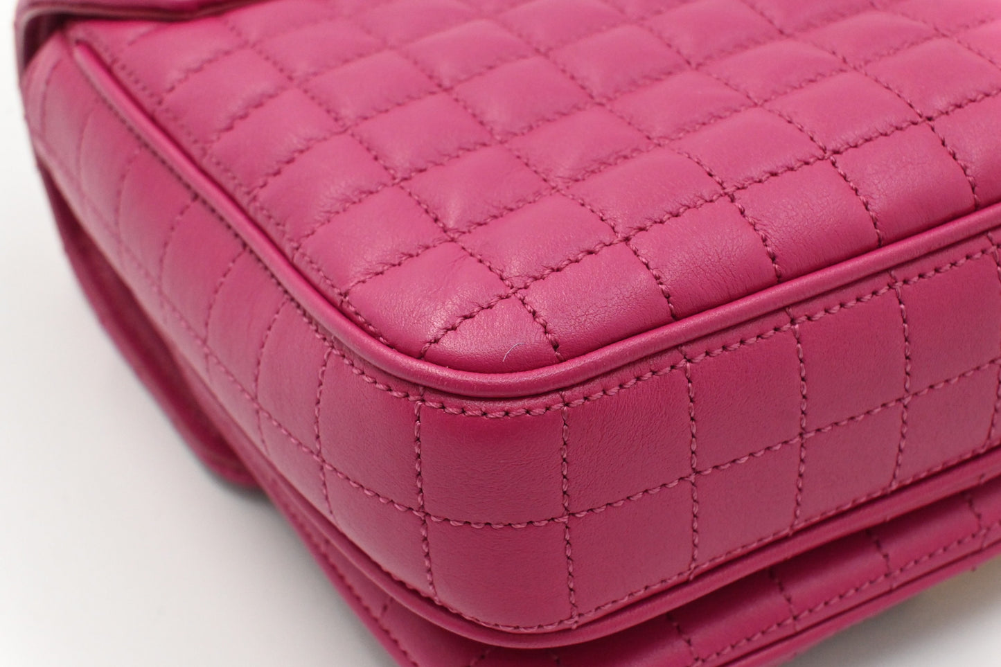 Celine Small C Bag in Pink Leather