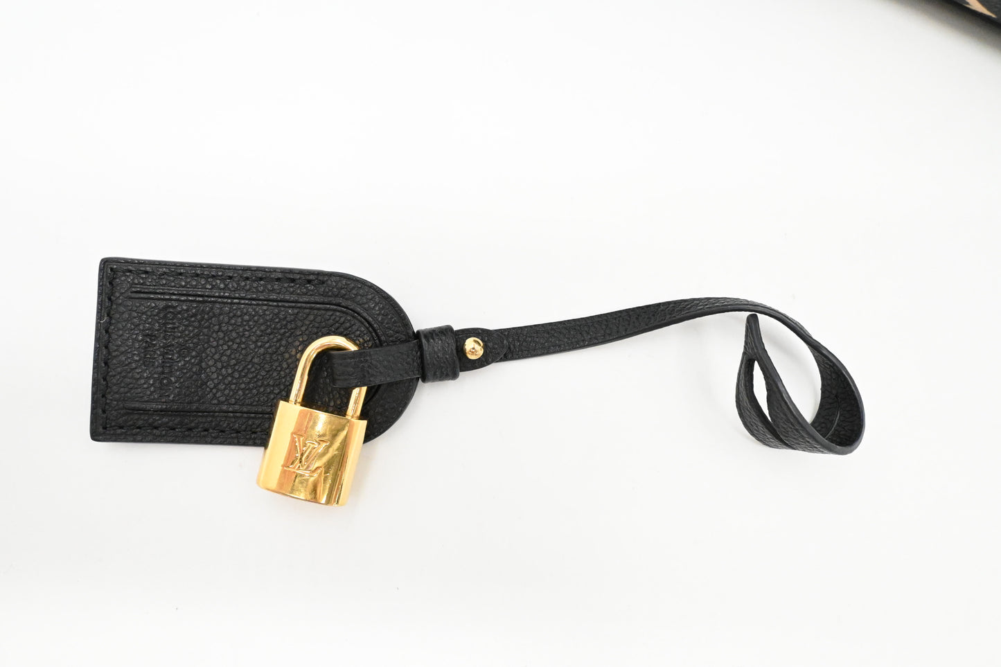 Louis Vuitton Petit Palais in Black Bicolor Monogram Empreinte Leather