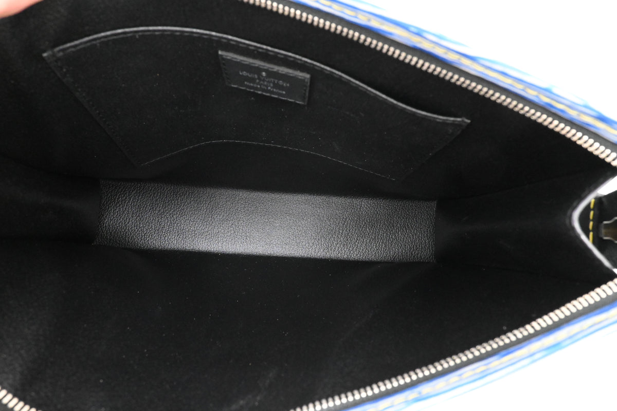Louis Vuitton Toiletry 26 in Blue Epi Denim Leather