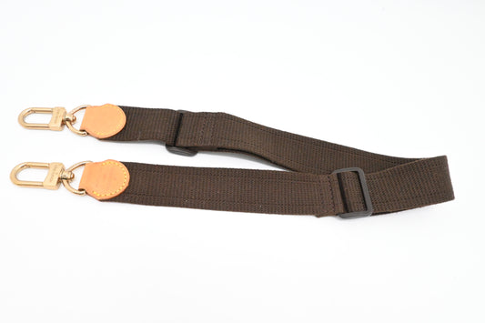 Louis Vuitton Brown Nylon Strap