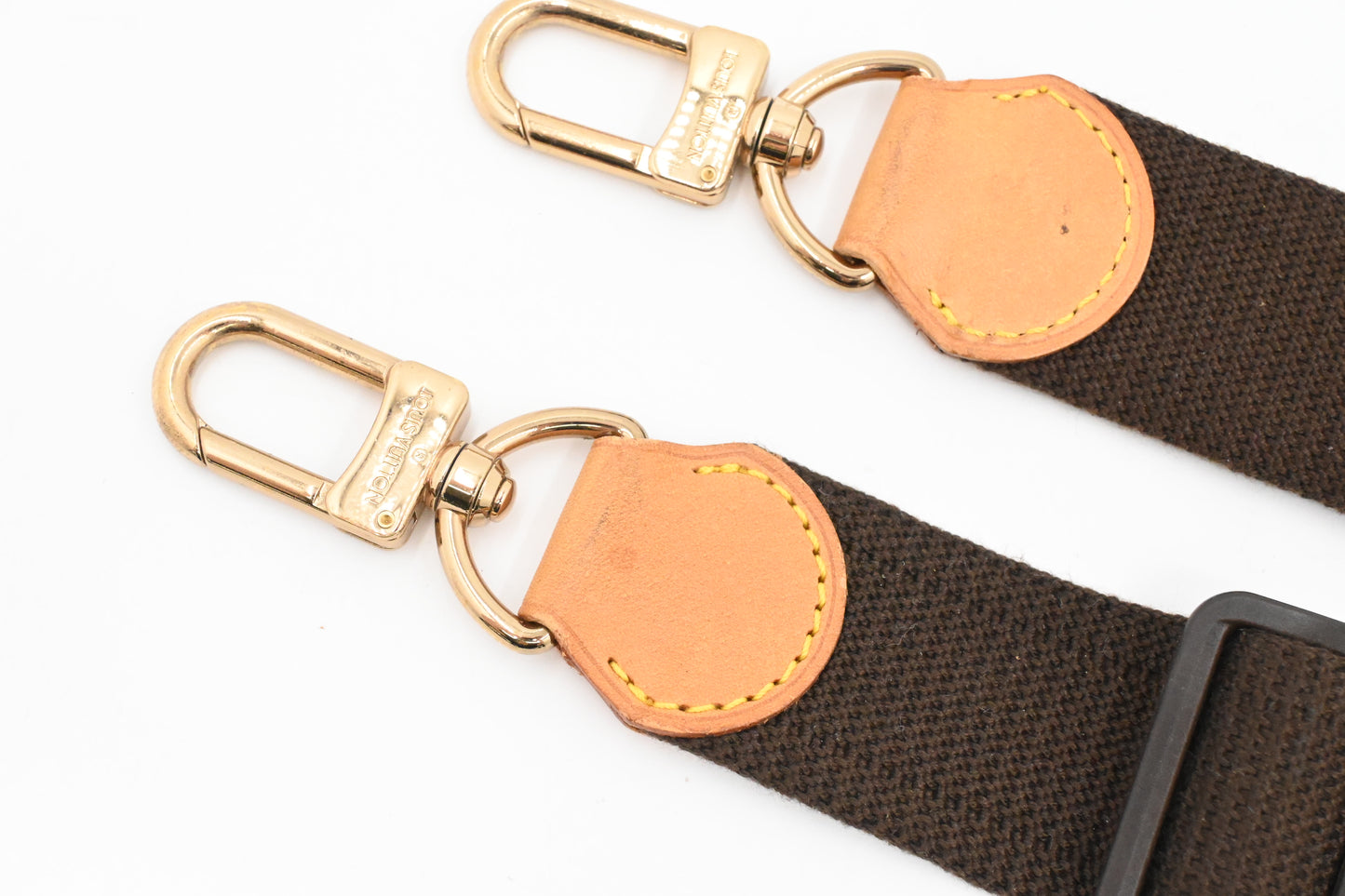 Louis Vuitton Brown Nylon Strap