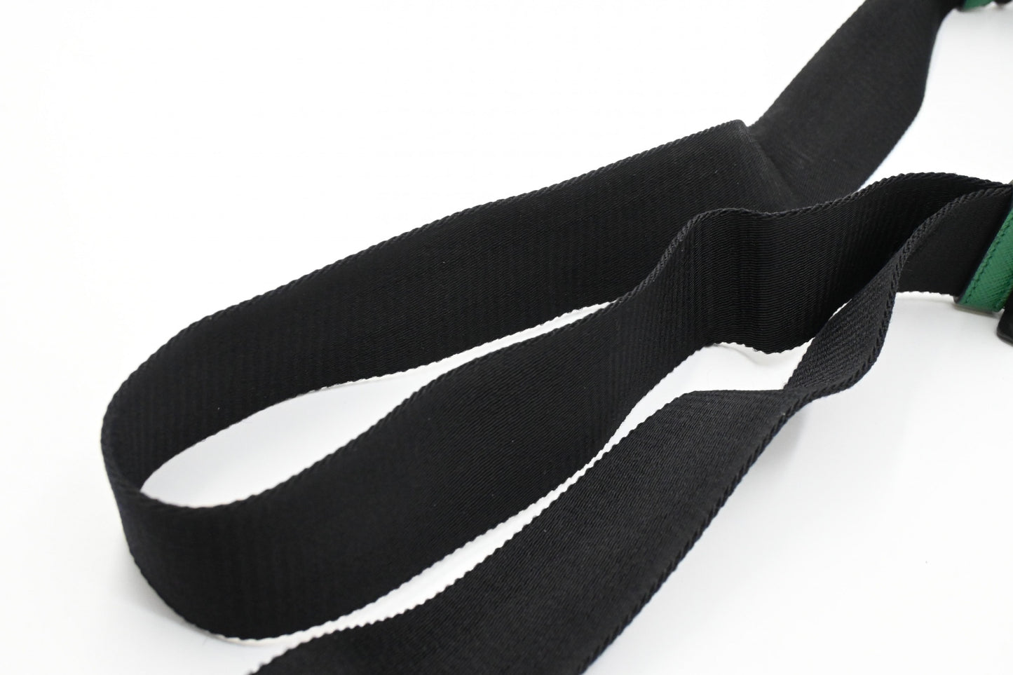 Prada Belt Bag in Green Saffiano Leather