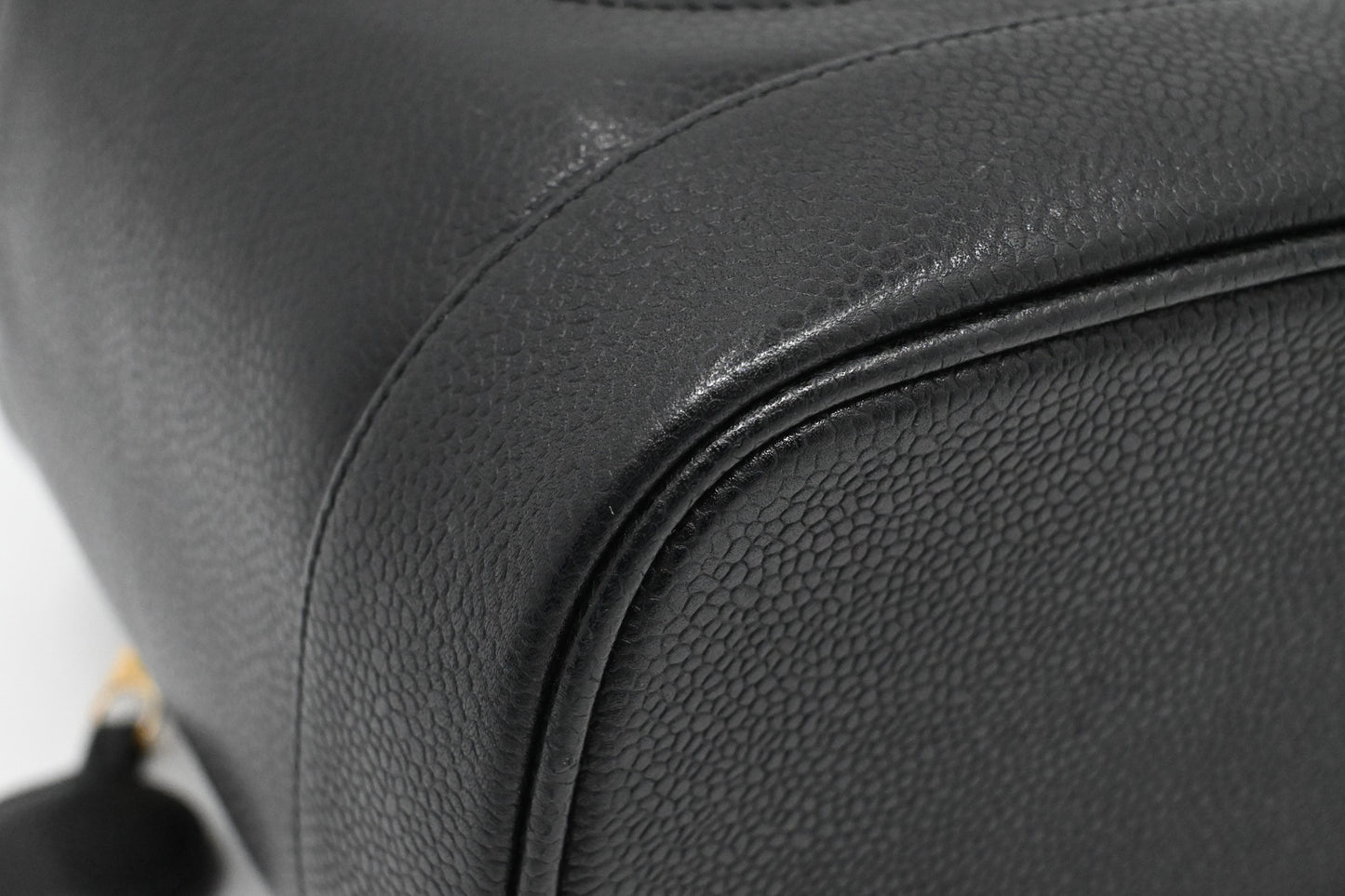 Chanel Vanity Bag in Black Caviar Leather