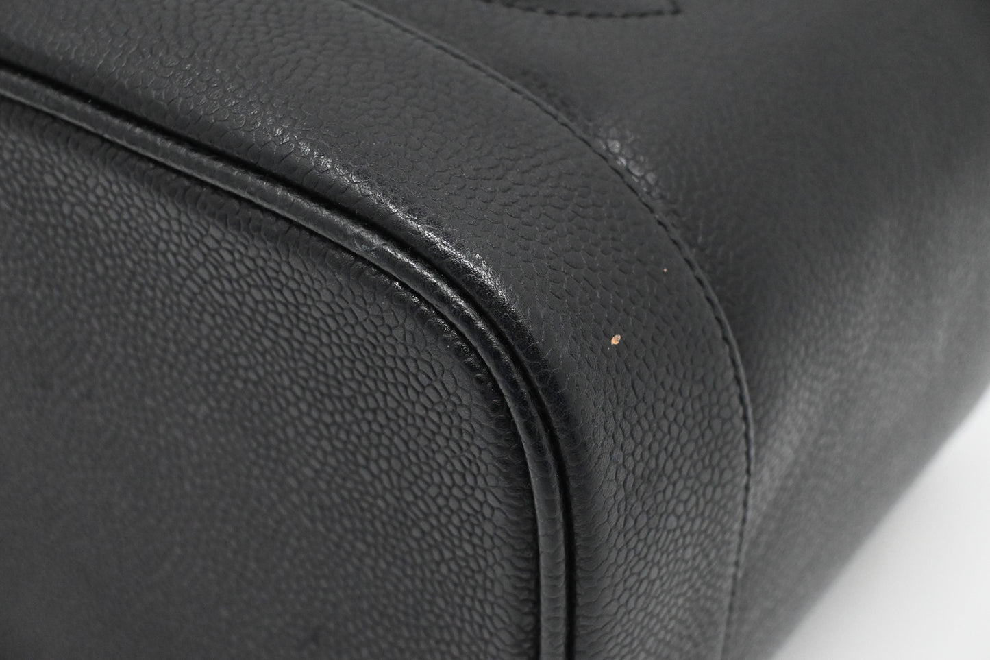 Chanel Vanity Bag in Black Caviar Leather
