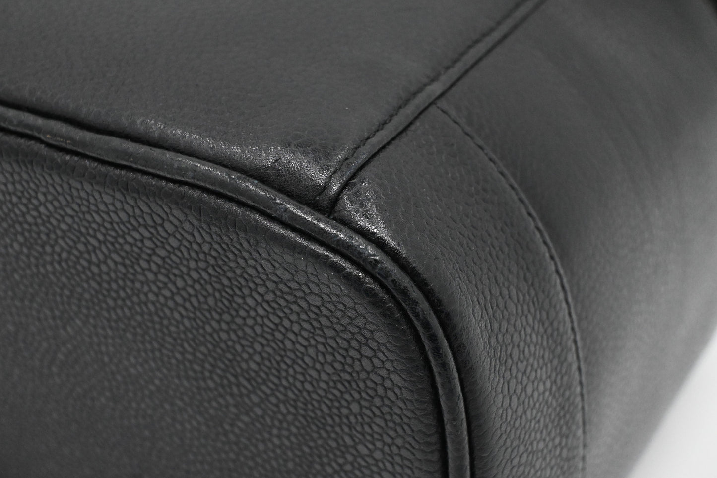 Chanel Vanity Bag in Black Caviar Leather