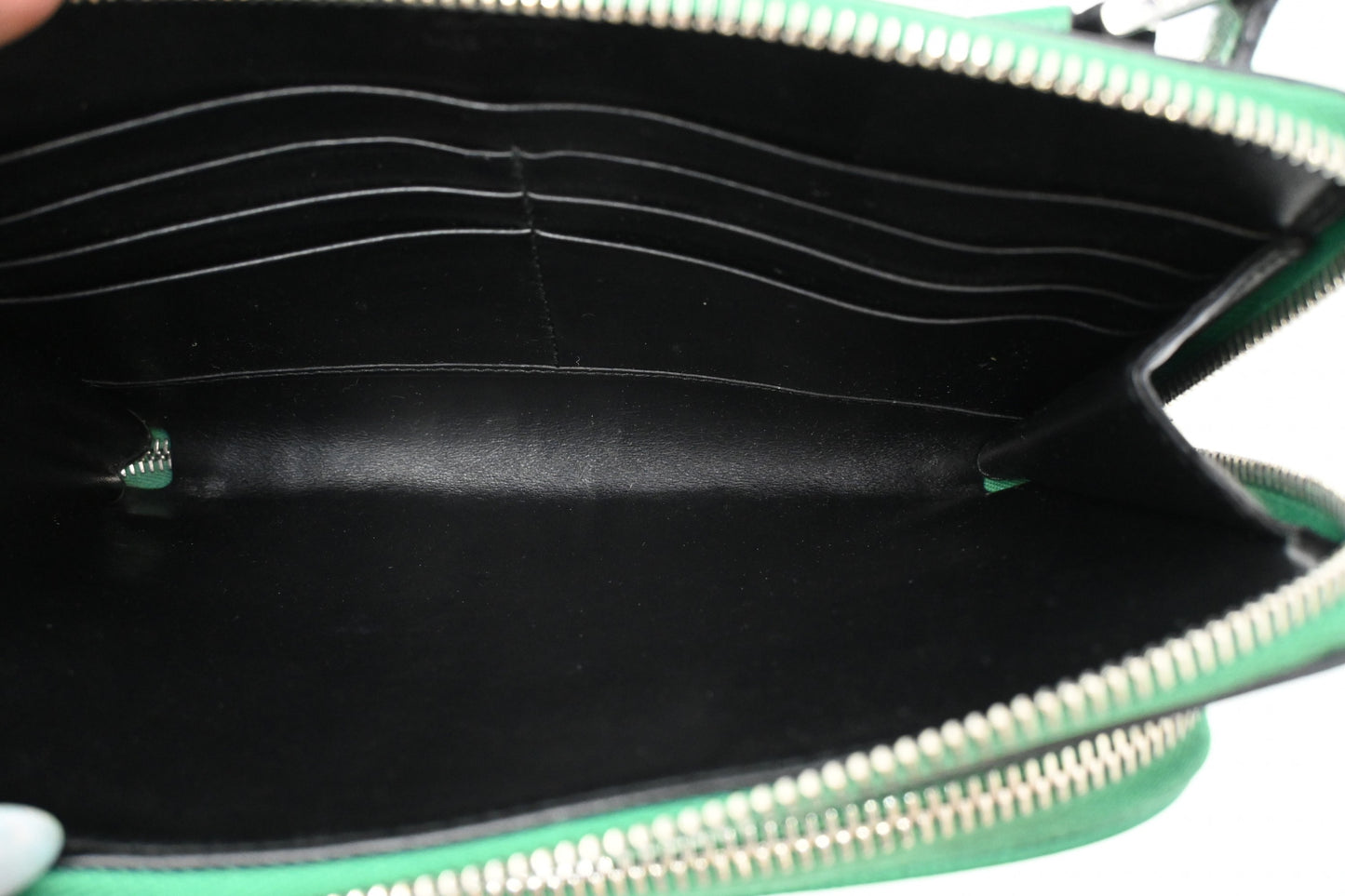 Prada Belt Bag in Green Saffiano Leather