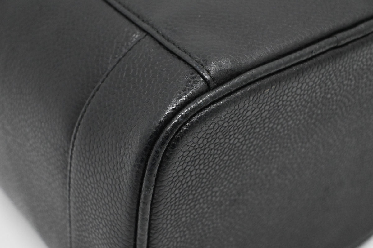 Chanel Vanity Bag in Black Caviar Leather