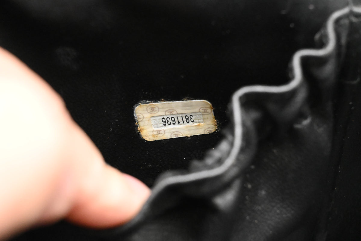 Chanel Vanity Bag in Black Caviar Leather