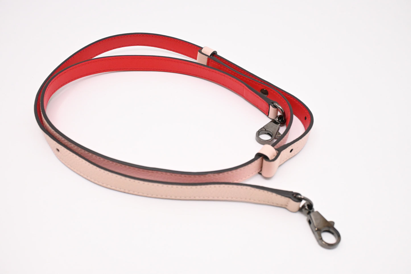 Louboutin Paloma 2way Bag in Pink, Red and Beige Leather