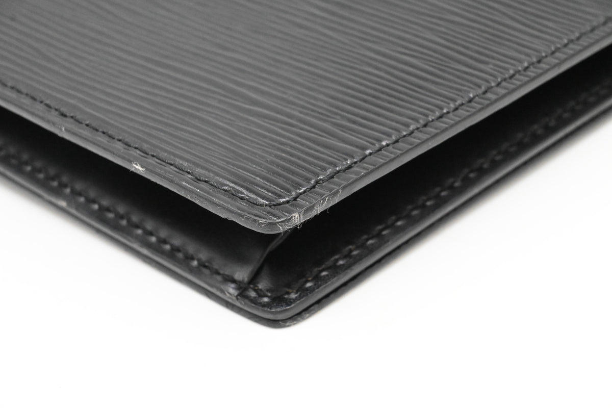 Louis Vuitton Trapeze Clutch in Black Epi Leather